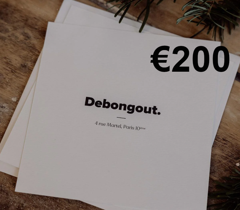 

Debongout €200 Gift Card FR