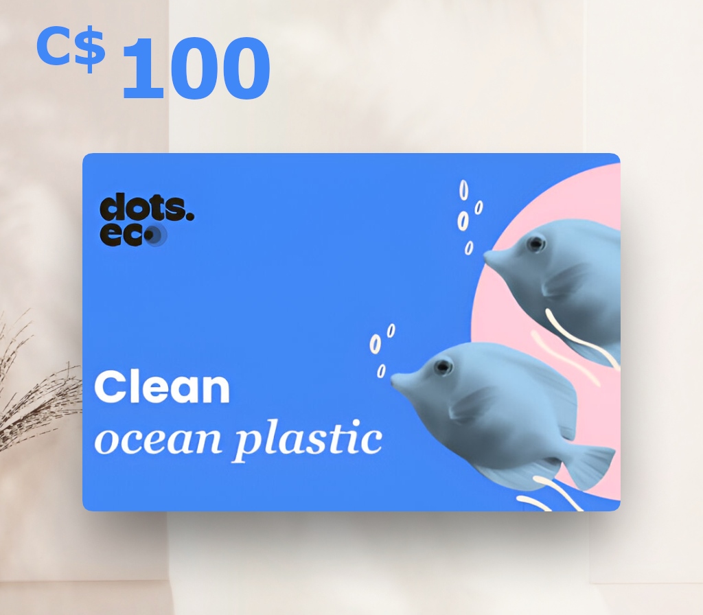 

Dots.eco - Clean Ocean Plastic C$100 Gift Card CA