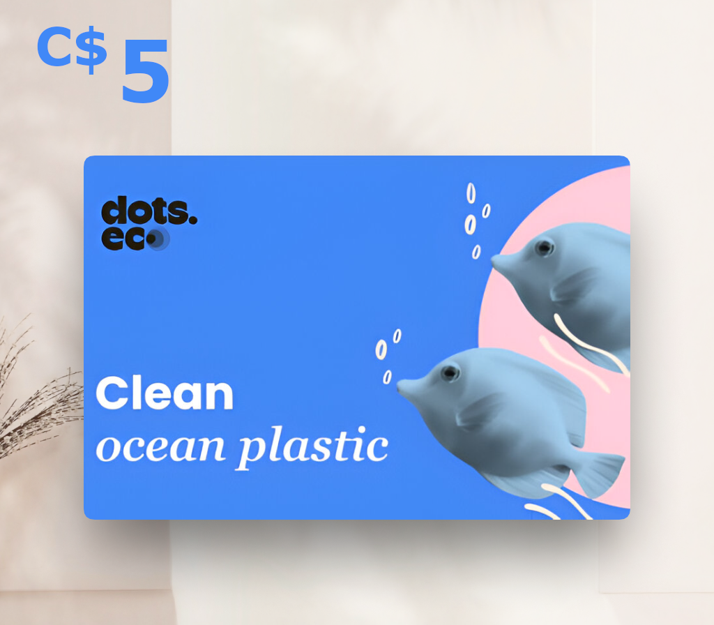 

Dots.eco - Clean Ocean Plastic C$5 Gift Card CA