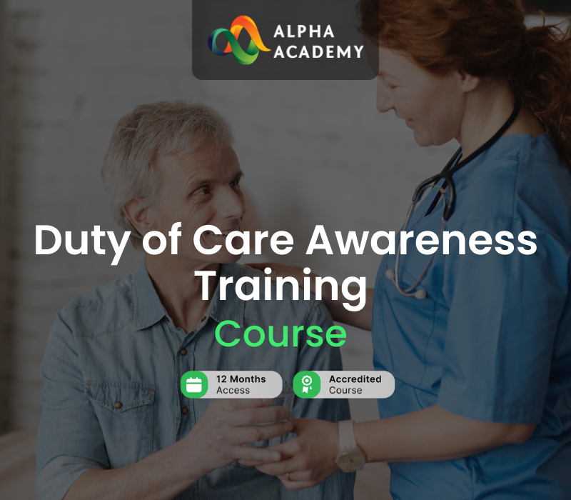 Duty of Care Awareness Training Alpha Academy Code