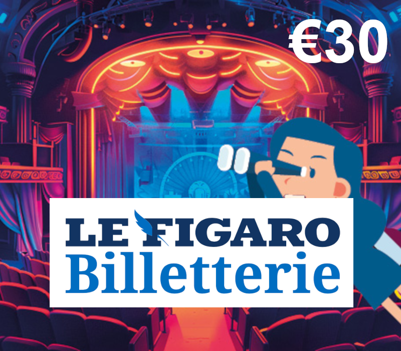 

Figaro Billetterie €30 Gift Card FR