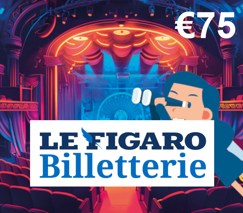 Figaro Billetterie €75 Gift Card FR