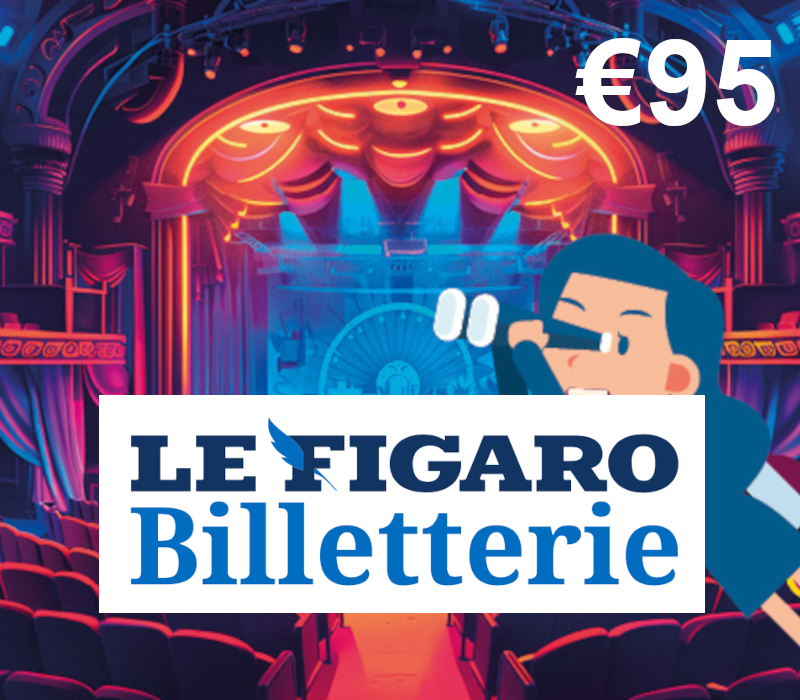 

Figaro Billetterie €95 Gift Card FR