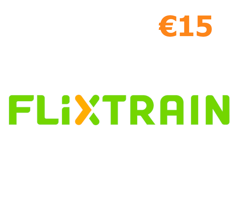 

FlixTrain €15 Gift Card DE