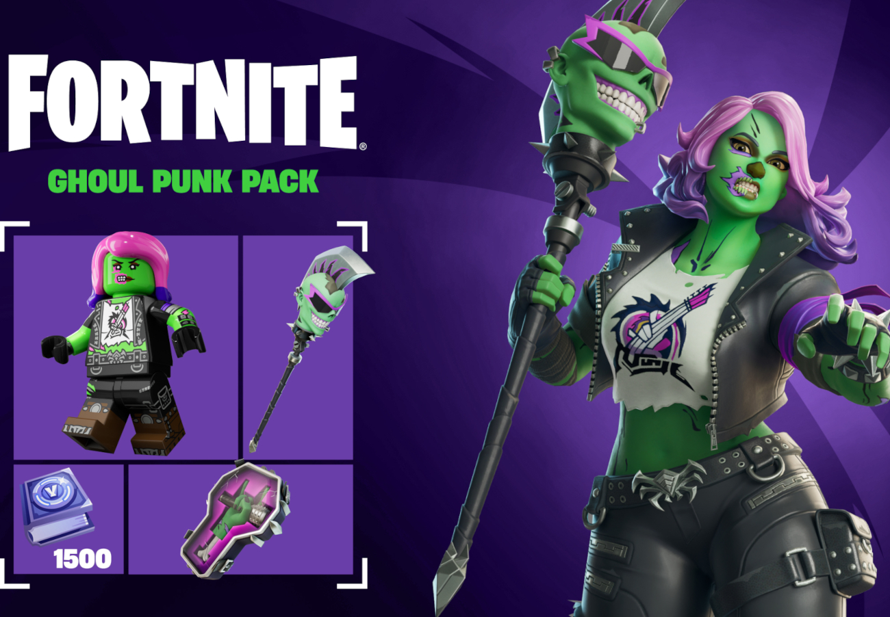 Fortnite - Ghoul Punk Pack ZA XBOX One / Xbox Series X|S CD Key