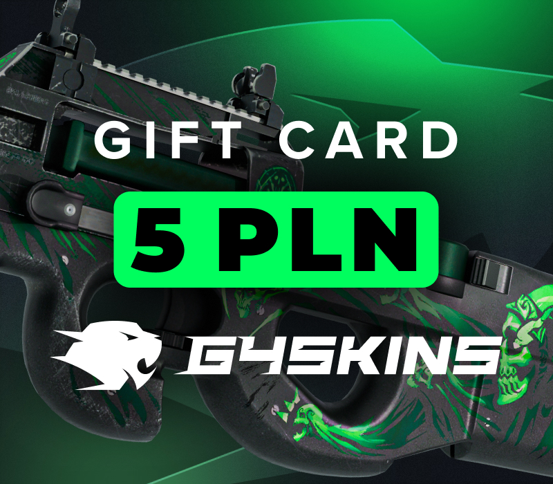 

G4Skins.com Gift Card 5 PLN