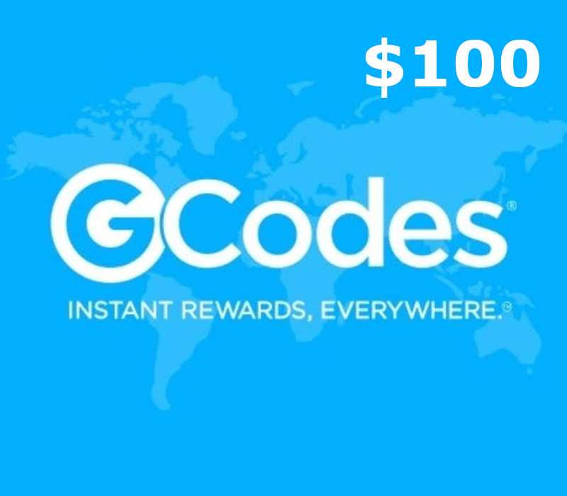 

GCodes® Global Everything $100 Gift Card US