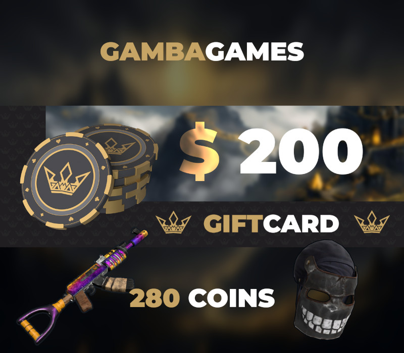 

GambaGames $200 Gift Card