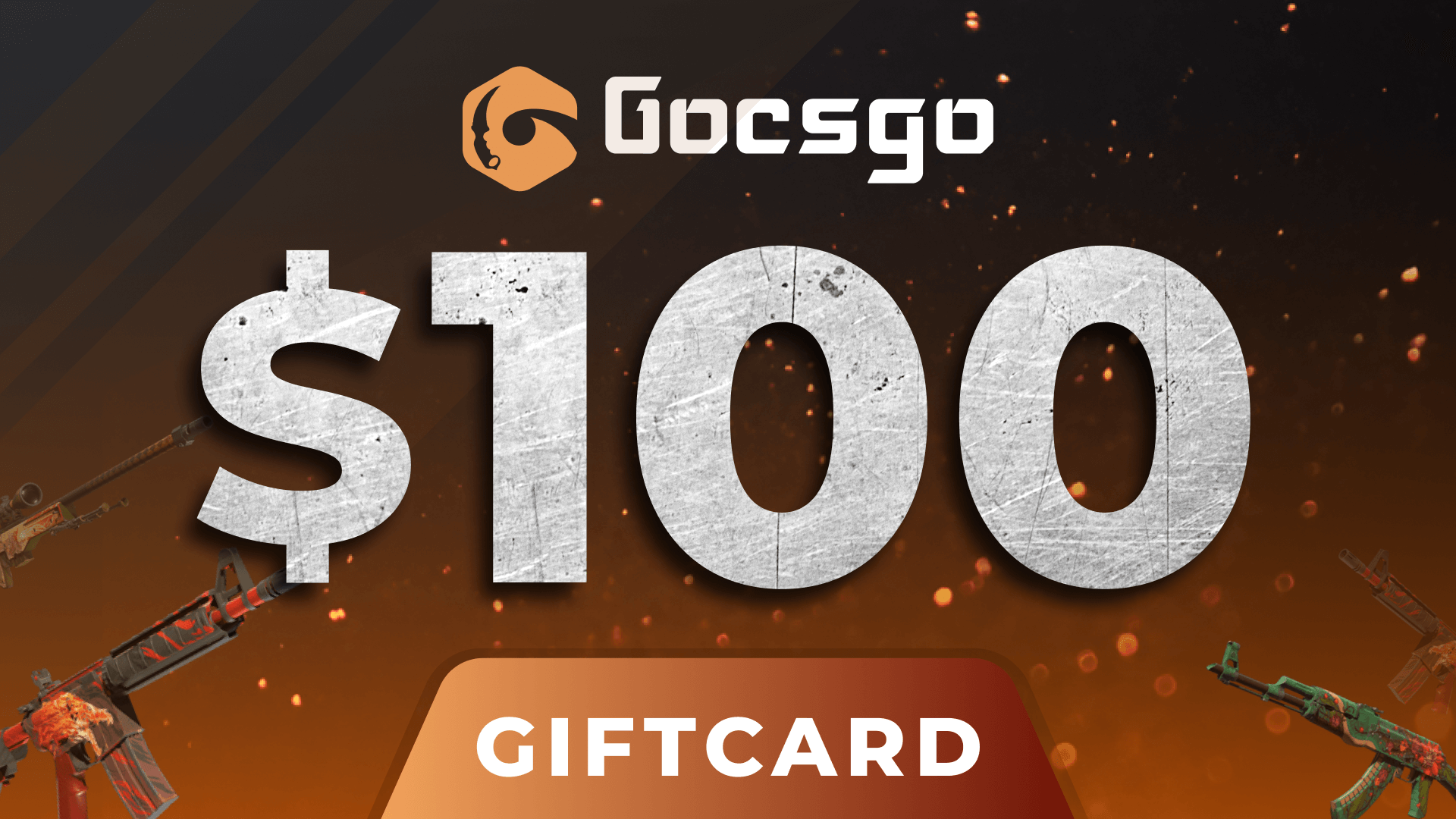 Gocsgo $100 Gift Card