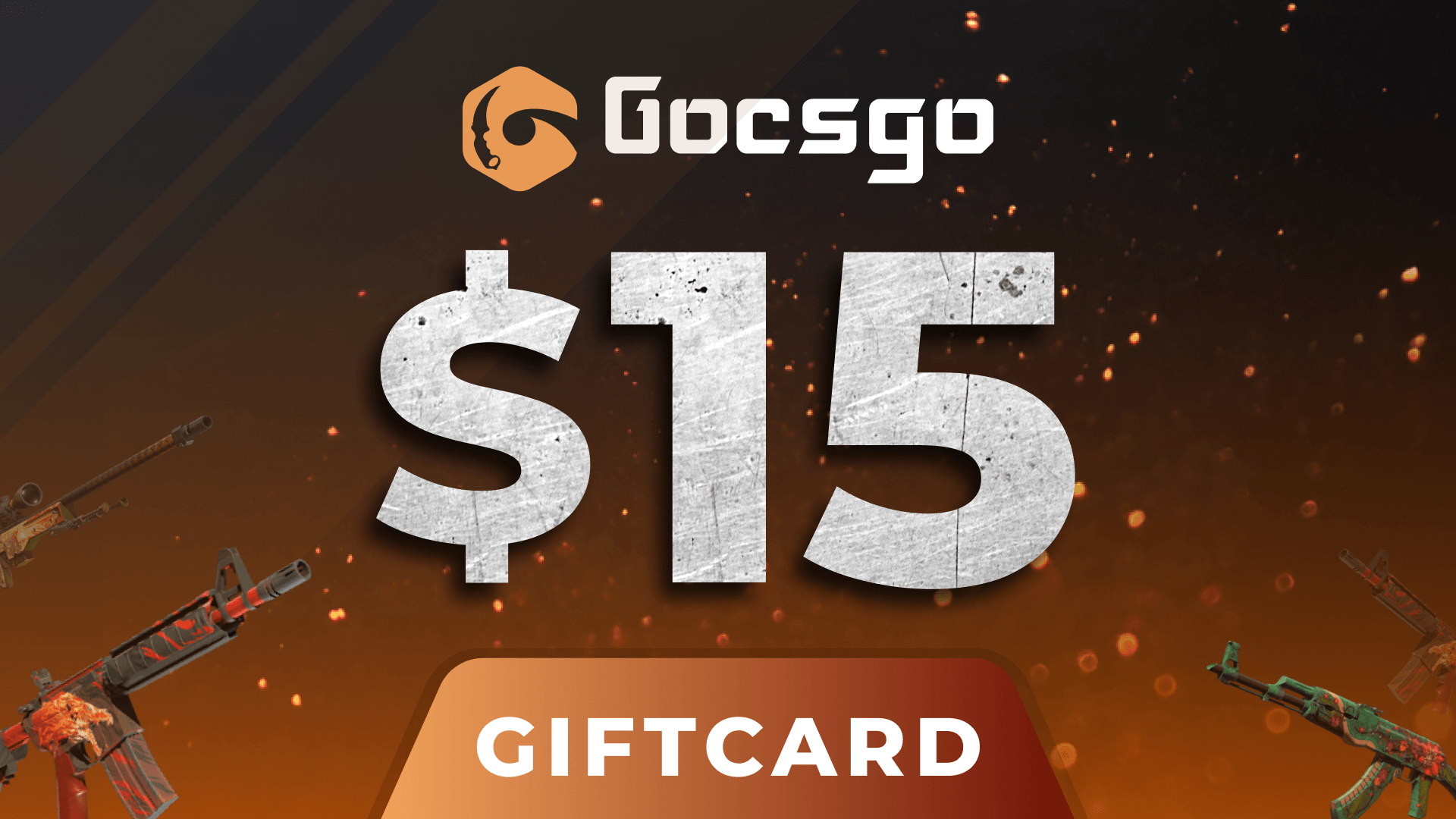 Gocsgo $15 Gift Card