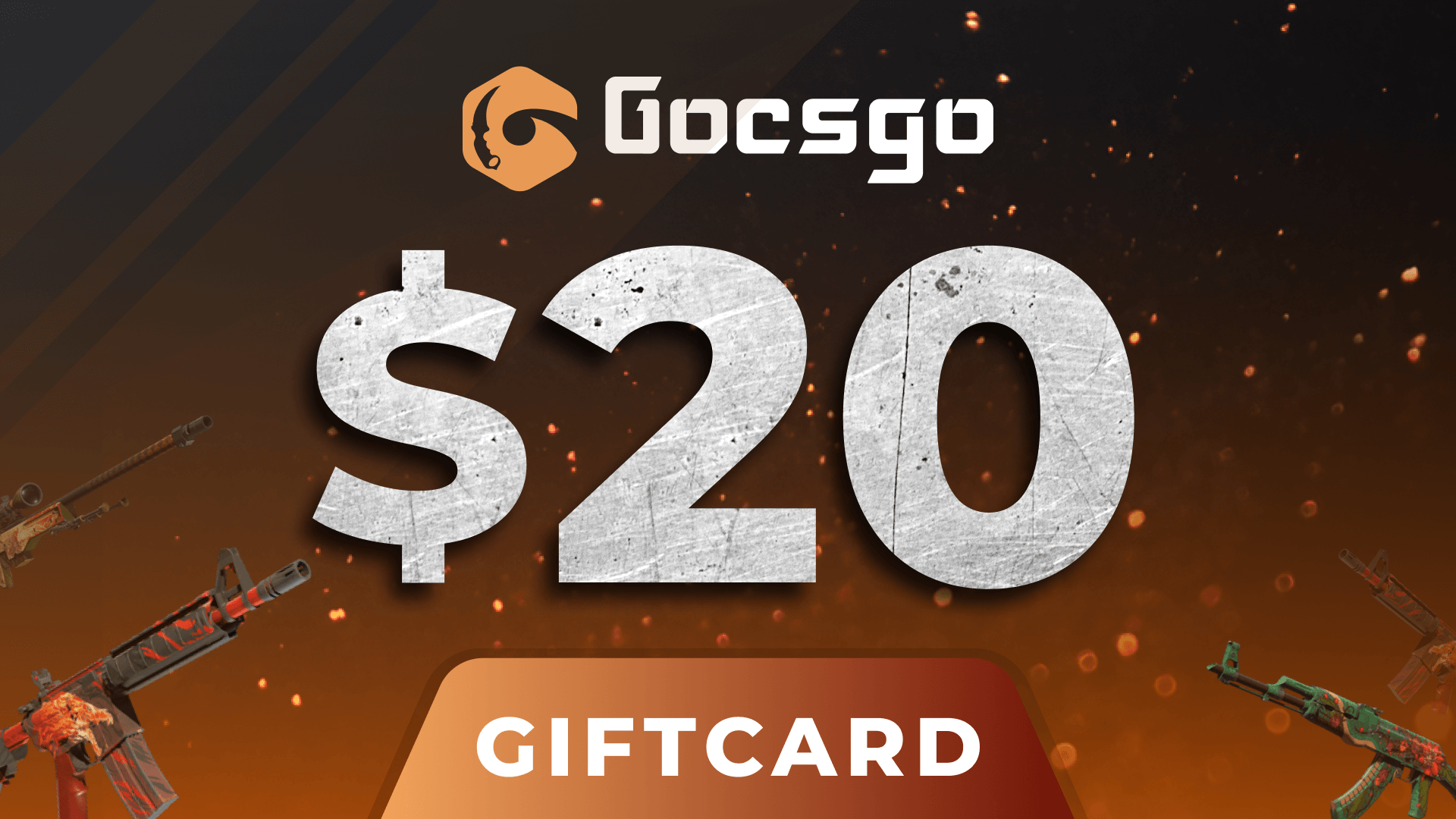 Gocsgo $20 Gift Card