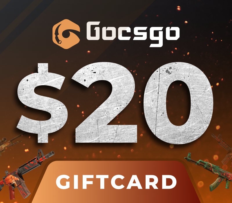 

Gocsgo $20 Gift Card