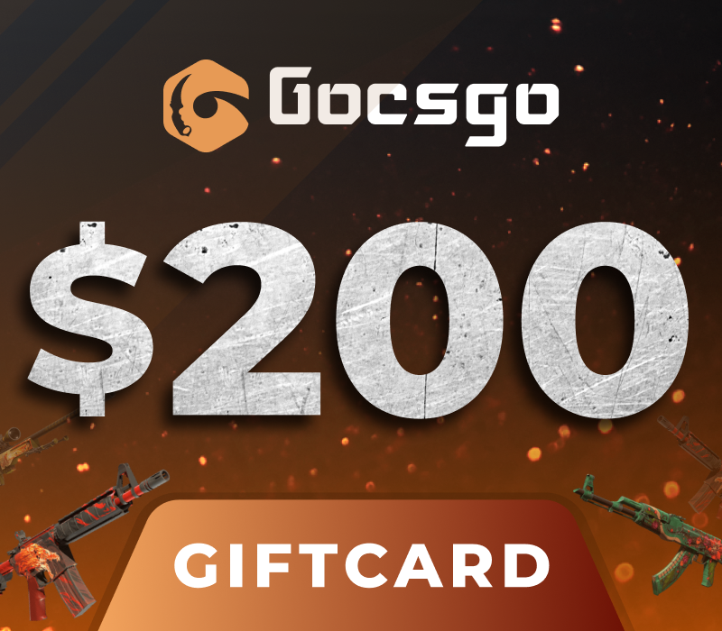 

Gocsgo $200 Gift Card