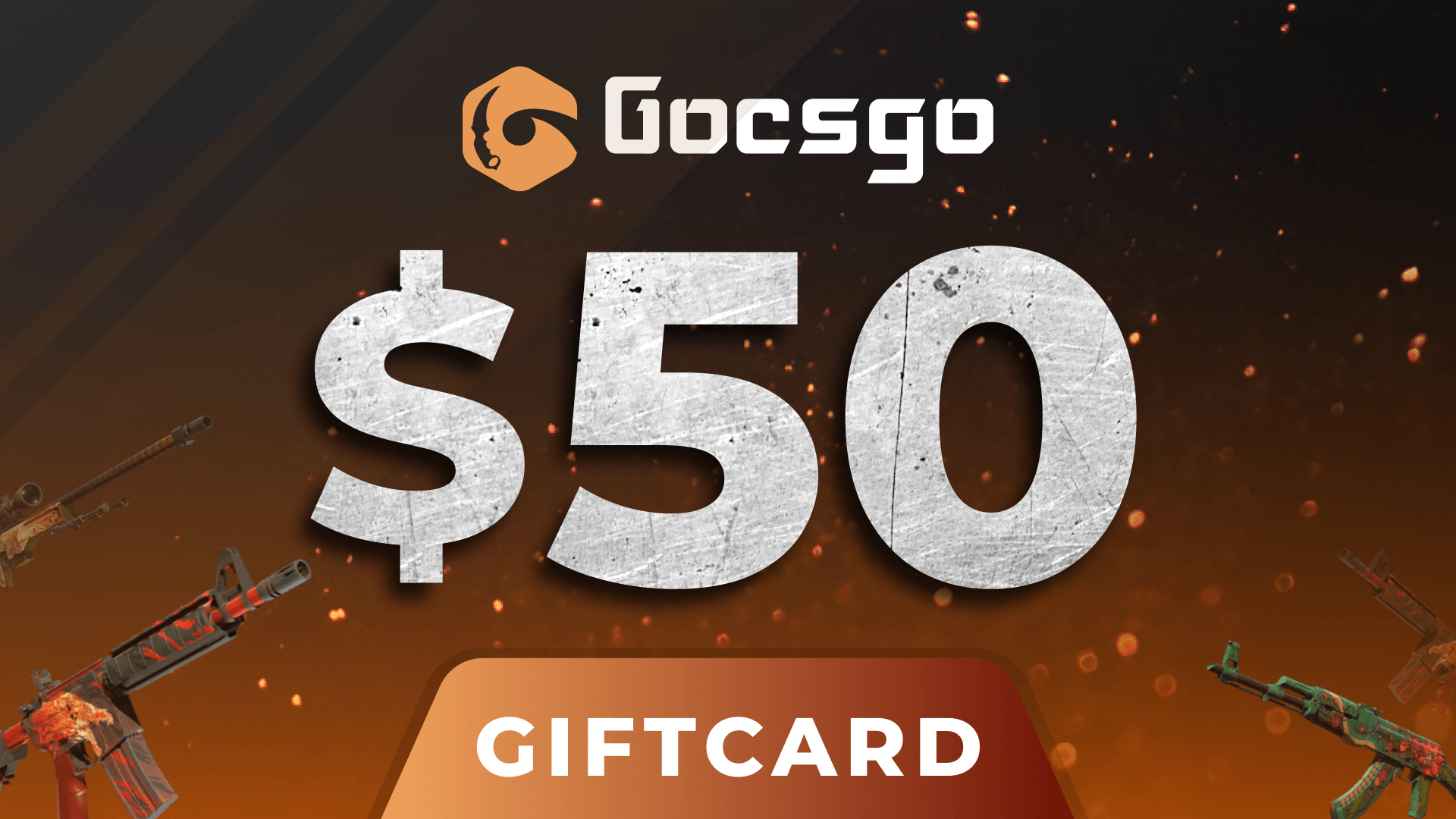 Gocsgo $50 Gift Card