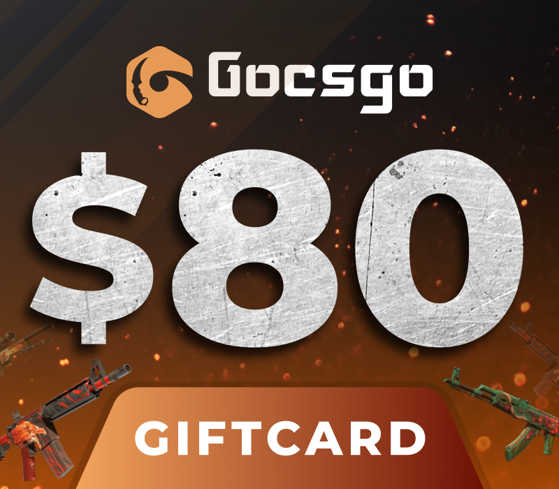 Gocsgo $80 Gift Card