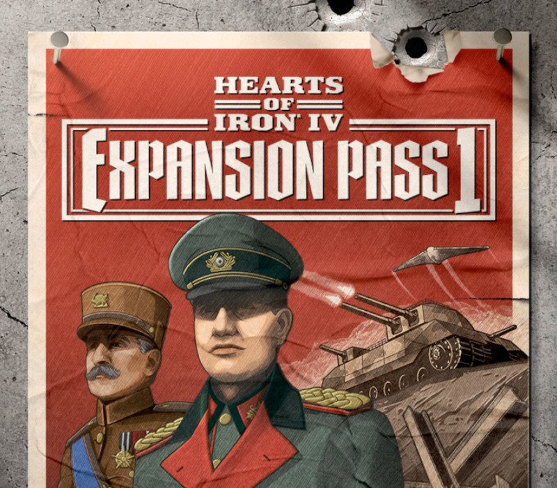 Hearts of Iron IV - Expansion Pass 1 DLC PC Steam