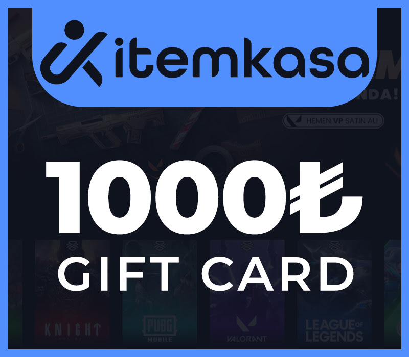 

ItemKasa ₺1000 Gift Card TR