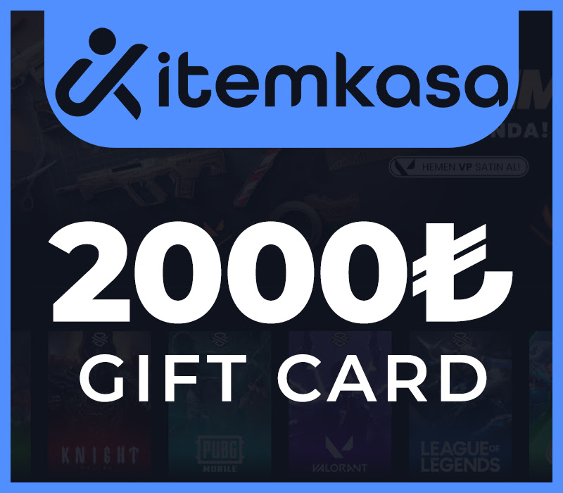 

ItemKasa ₺2000 Gift Card TR