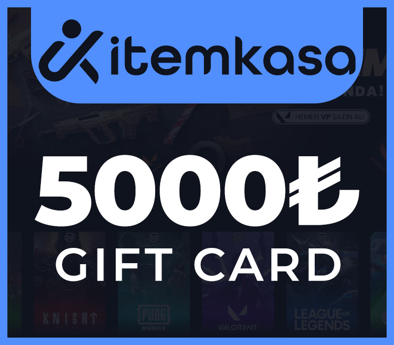 

ItemKasa ₺5000 Gift Card TR