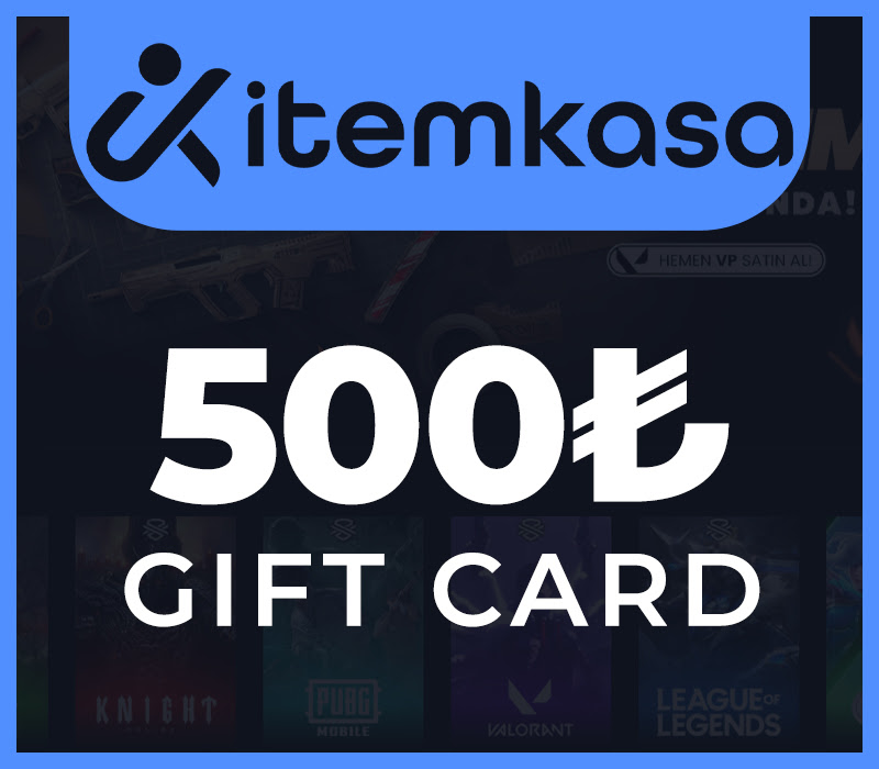 

ItemKasa ₺500 Gift Card TR