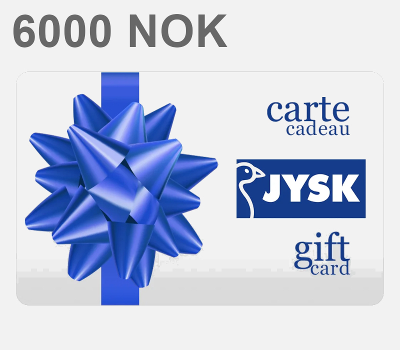 

JYSK 6000 NOK Gift Card NO