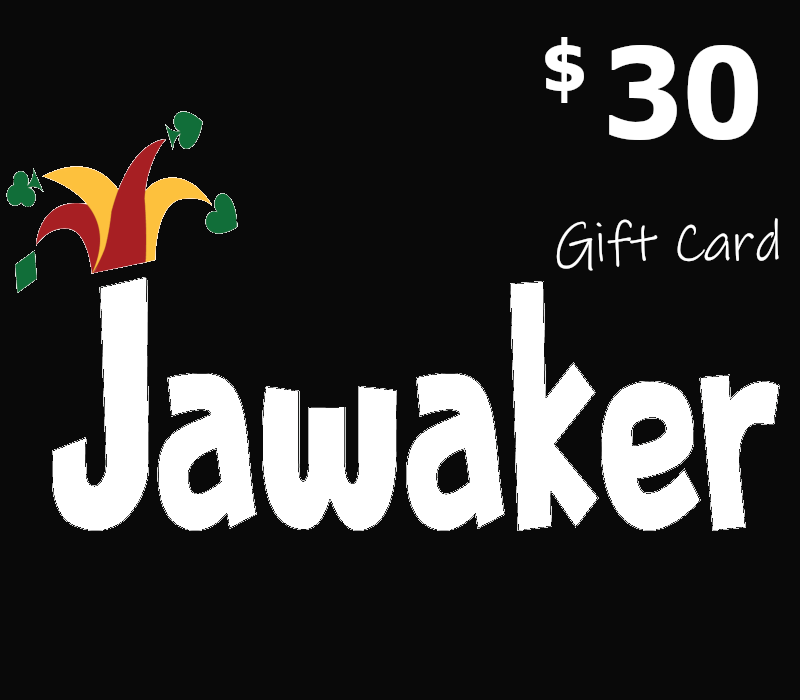 

Jawaker $30 Gift Card US