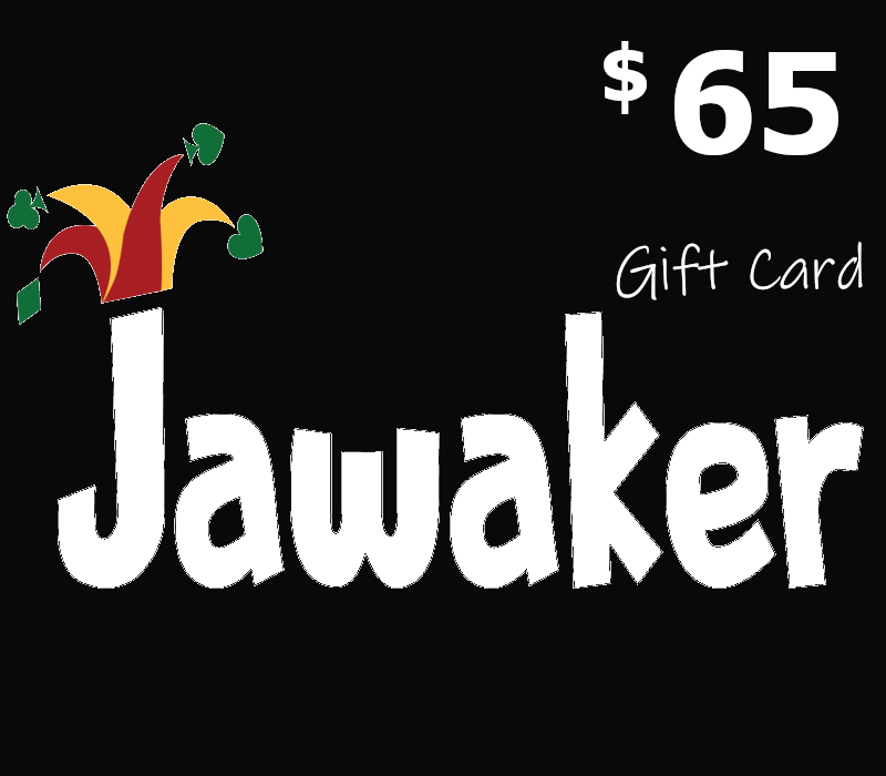 

Jawaker $65 Gift Card US