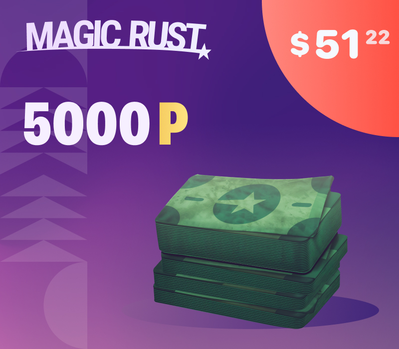 

Magic Rust 5000 RUB Gift Card