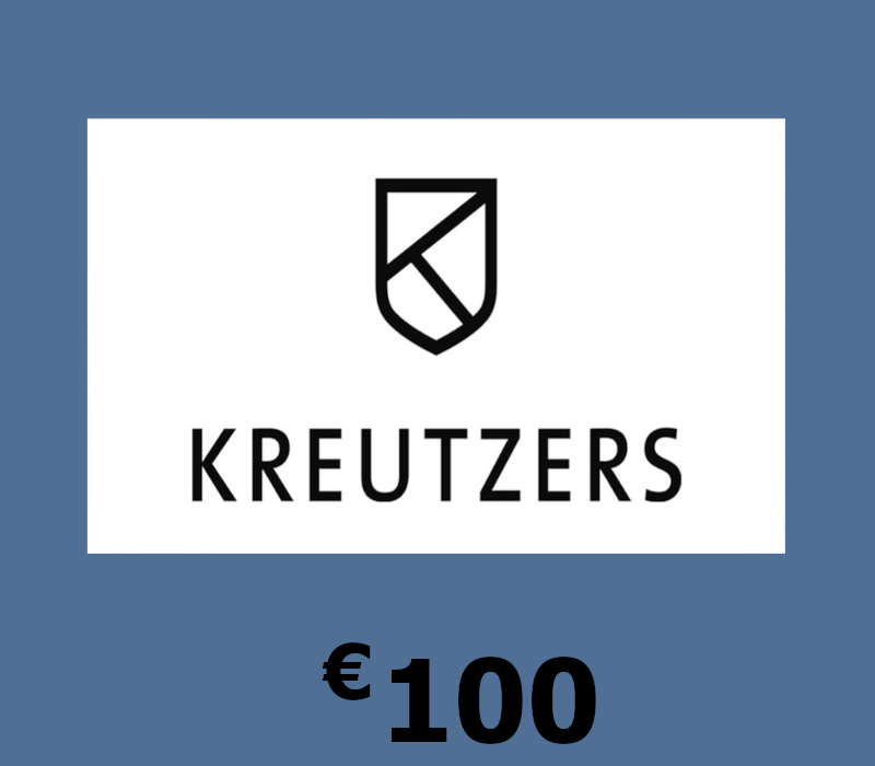 

Kreutzers €100 Gift Card DE