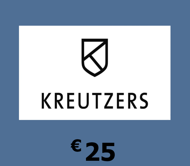 

Kreutzers €25 Gift Card DE