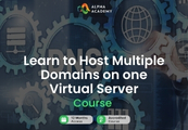 Learn to Host Multiple Domains on one Virtual Server Alpha Academy Code screenshot 1