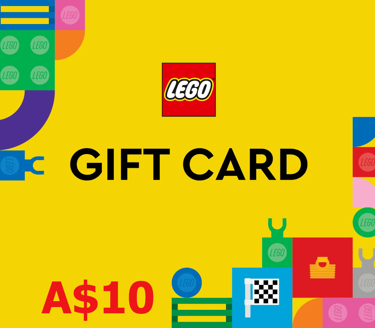 Lego A$10 Gift Card AU