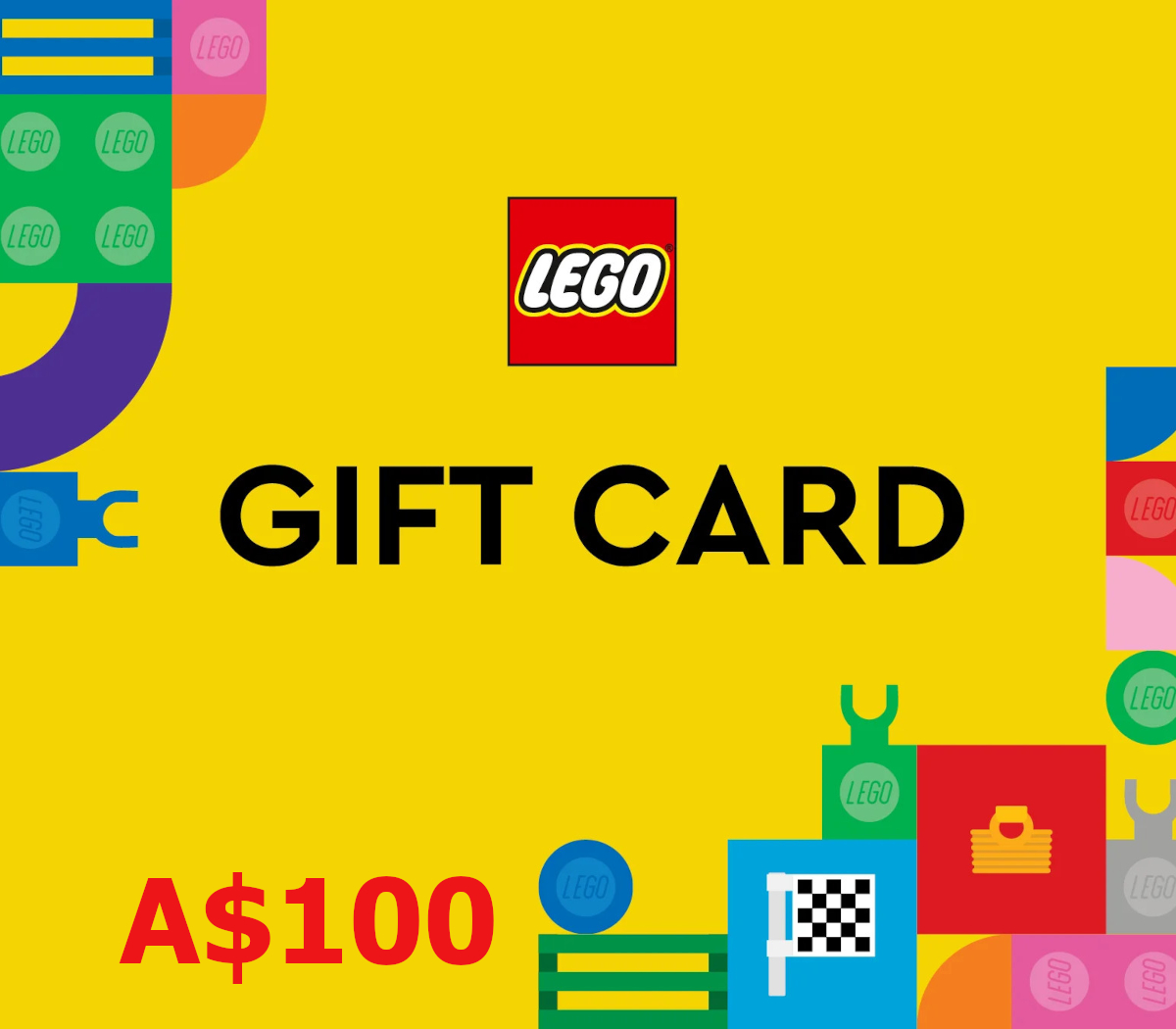 

Lego A$100 Gift Card AU