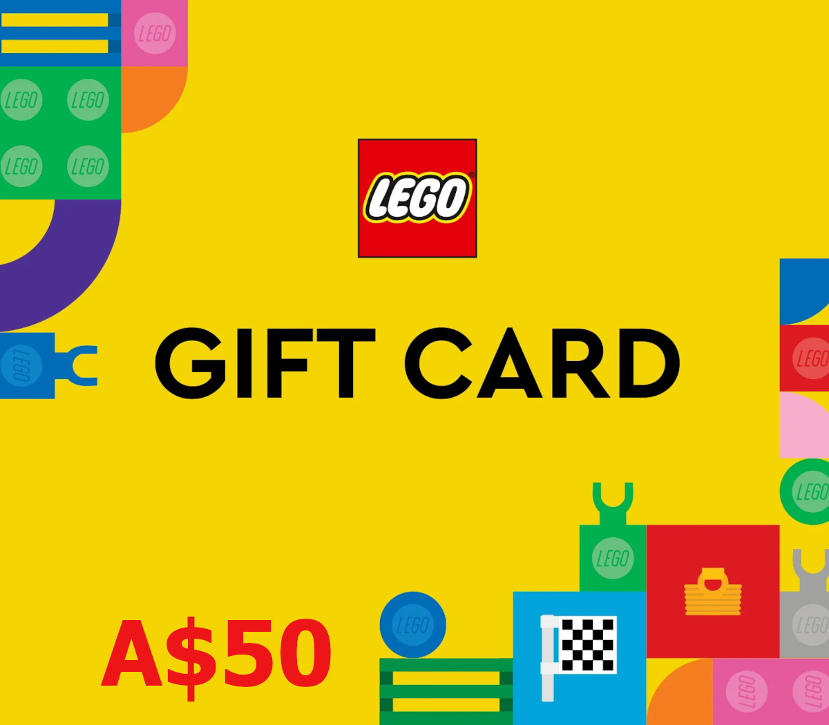 

Lego A$50 Gift Card AU