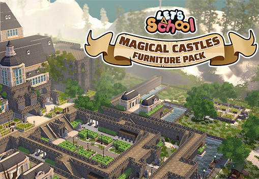 Let's School - Magical Castles Furniture Pack DLC PC Steam CD Key screenshot 2