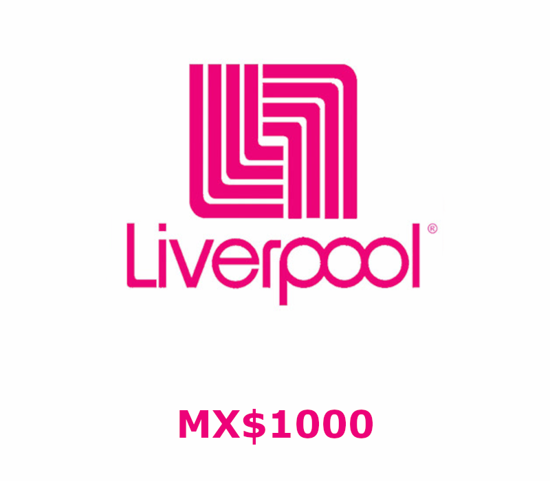 

Liverpool MX$1000 Gift Card MX