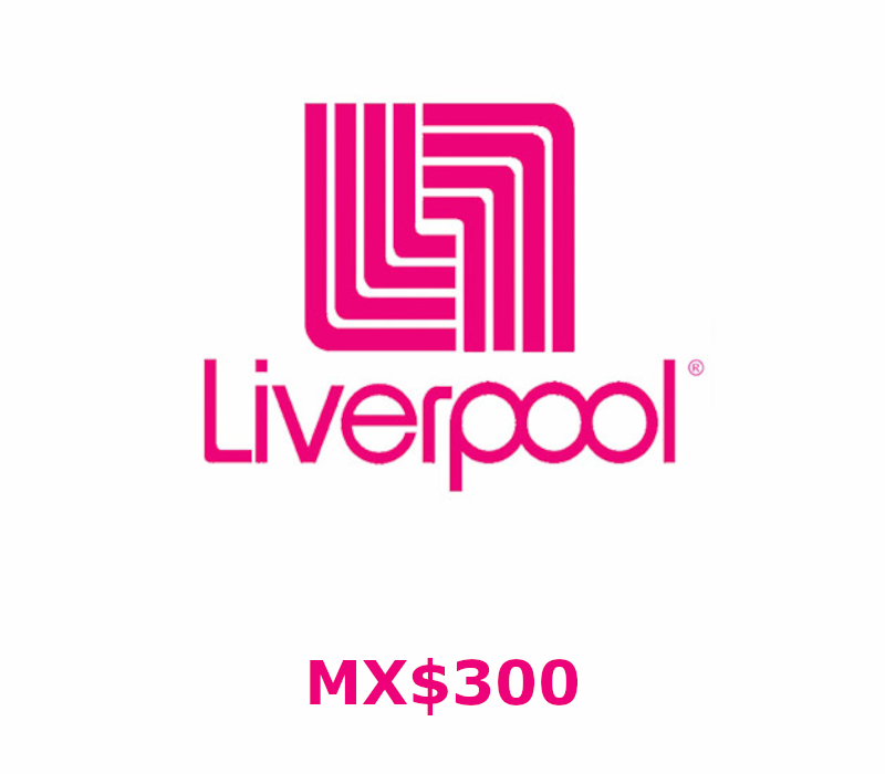 

Liverpool MX$300 Gift Card MX