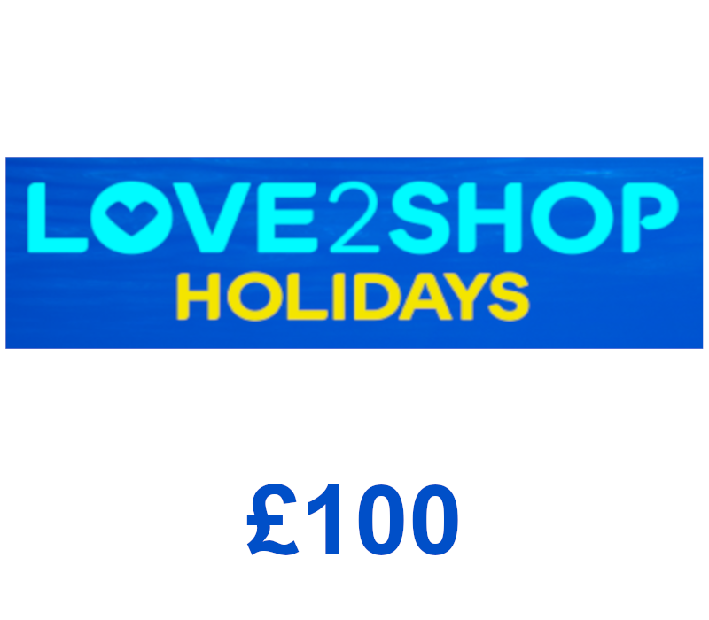 

Love2Shop Holidays £100 Gift Card UK