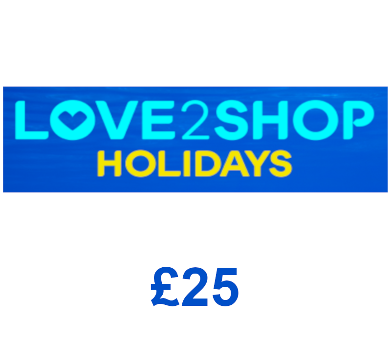 

Love2Shop Holidays £25 Gift Card UK