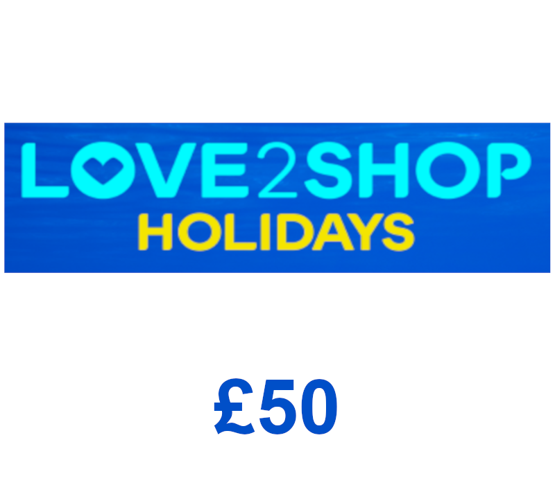 

Love2Shop Holidays £50 Gift Card UK