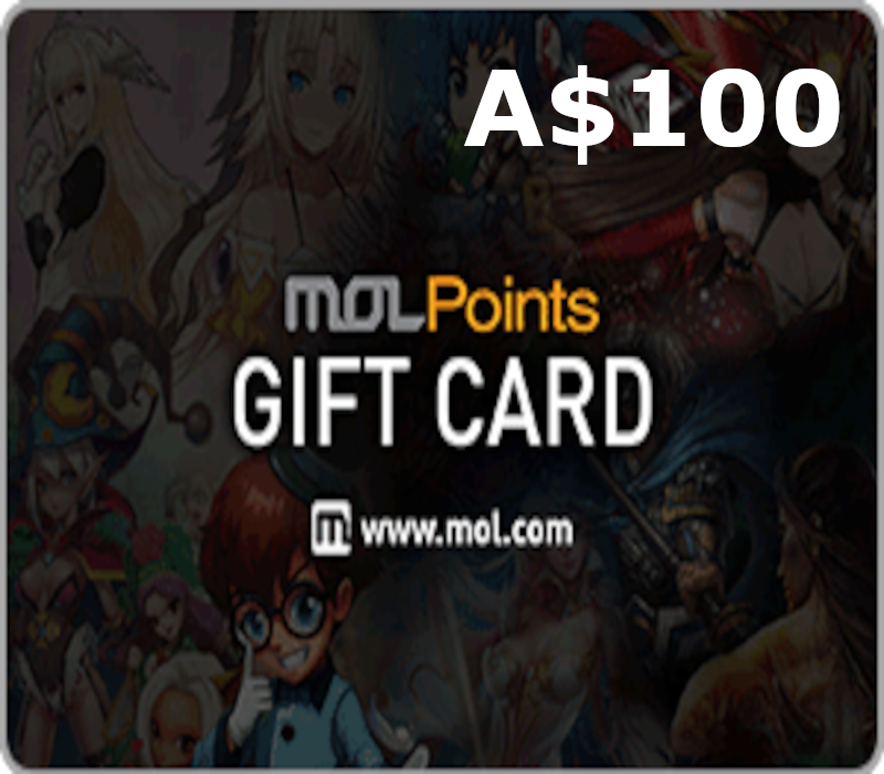 

MOLPoints A$100 Gift Card AU