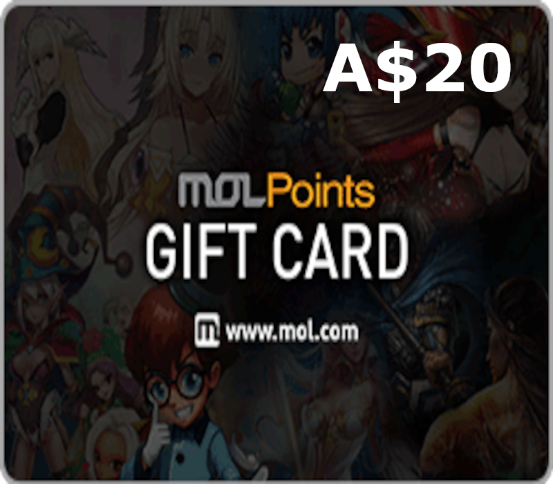 

MOLPoints A$20 Gift Card AU