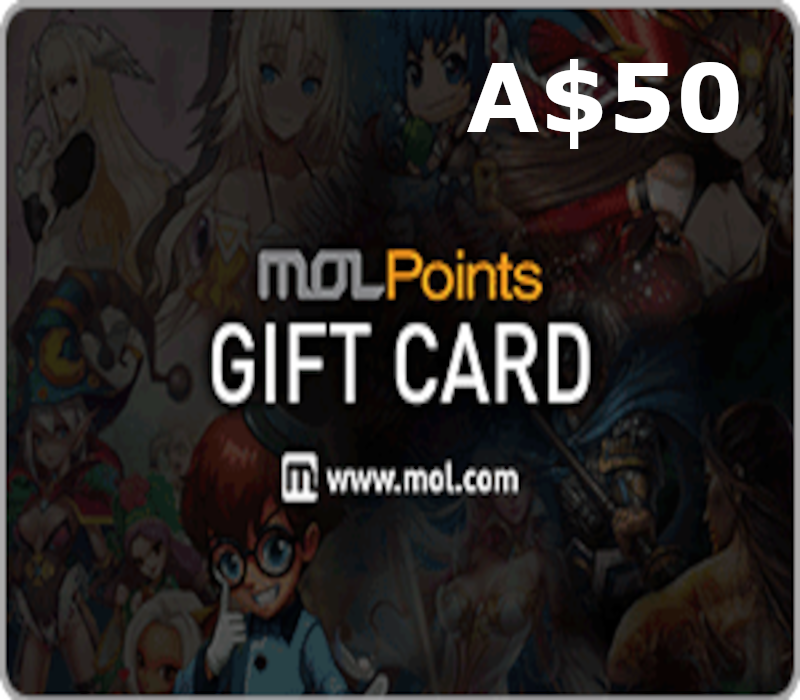 

MOLPoints A$50 Gift Card AU