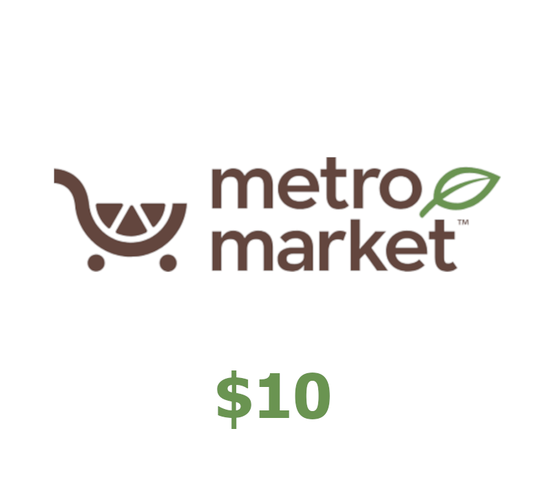 

Metro Market $10 Gift Card US