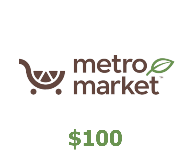 

Metro Market $100 Gift Card US