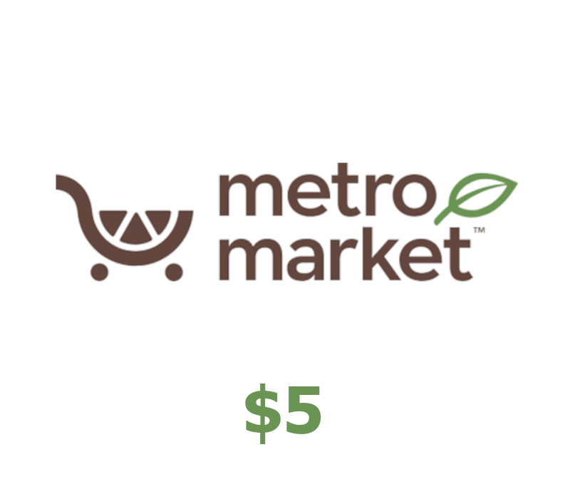 

Metro Market $5 Gift Card US