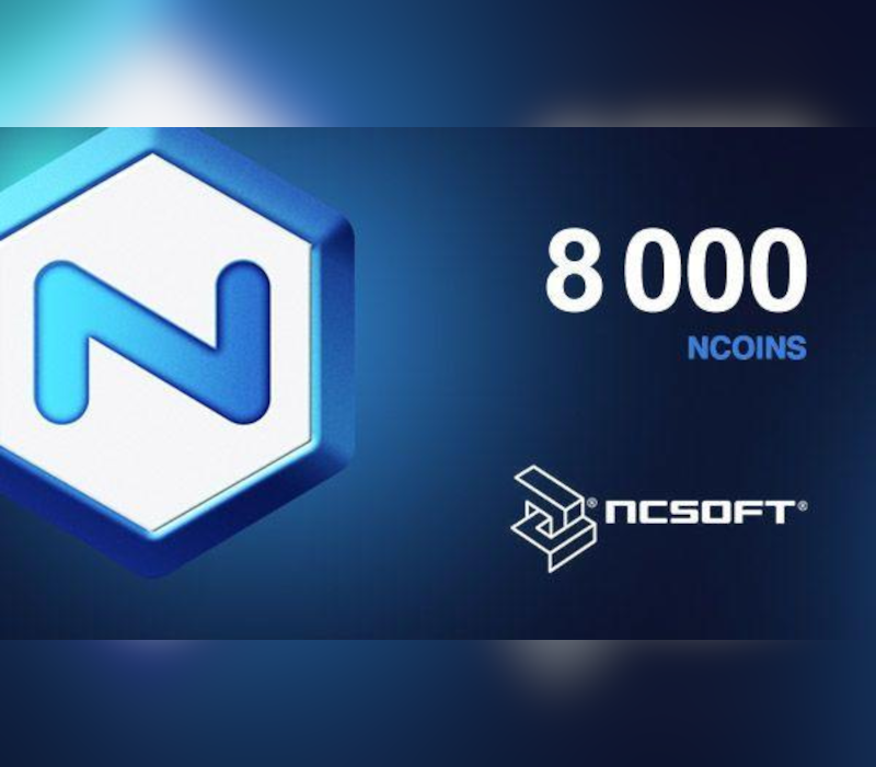 cover NCsoft NCoin - 8000 NCoin EU