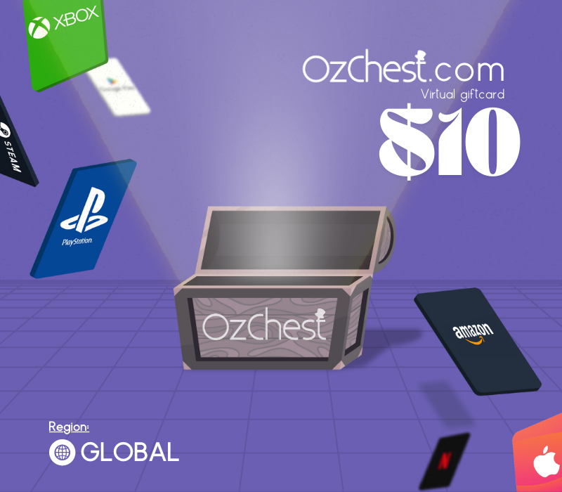 

Ozchest $10 Gift Card