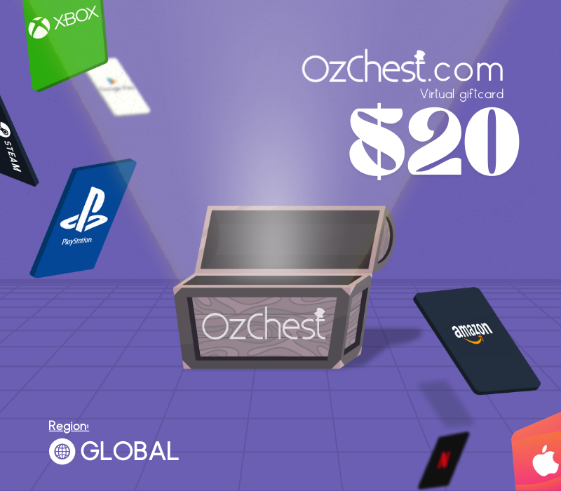 

Ozchest $20 Gift Card