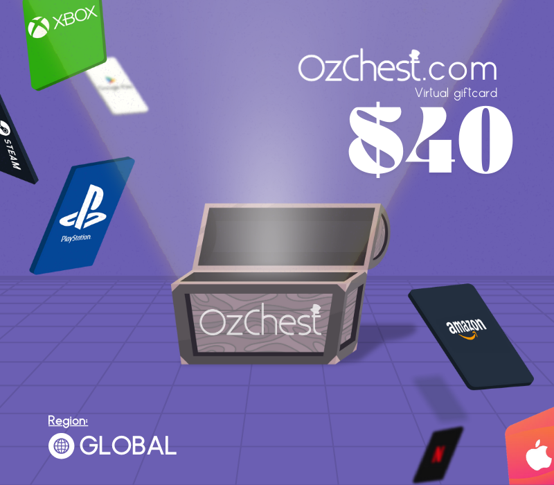 

Ozchest $40 Gift Card